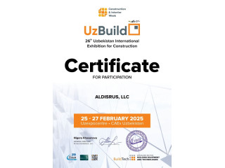 Участие в выставке UzBuild 2025 в Ташкенте